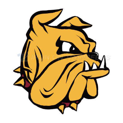 Minnesota Duluth Bulldogs Logo T-shirts Iron On Transfers N5091 - Click Image to Close